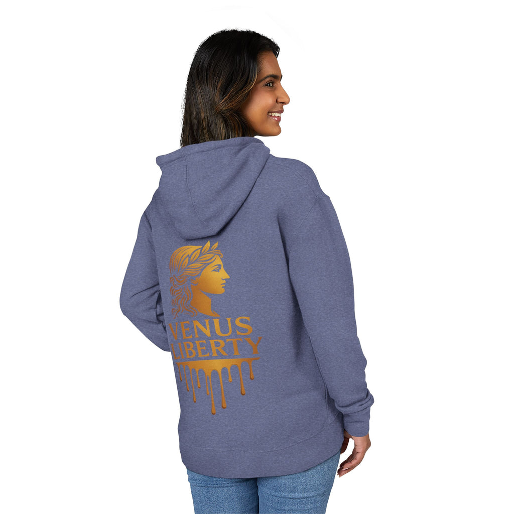 Elegant Women's Hoodie with Venus Liberty Design