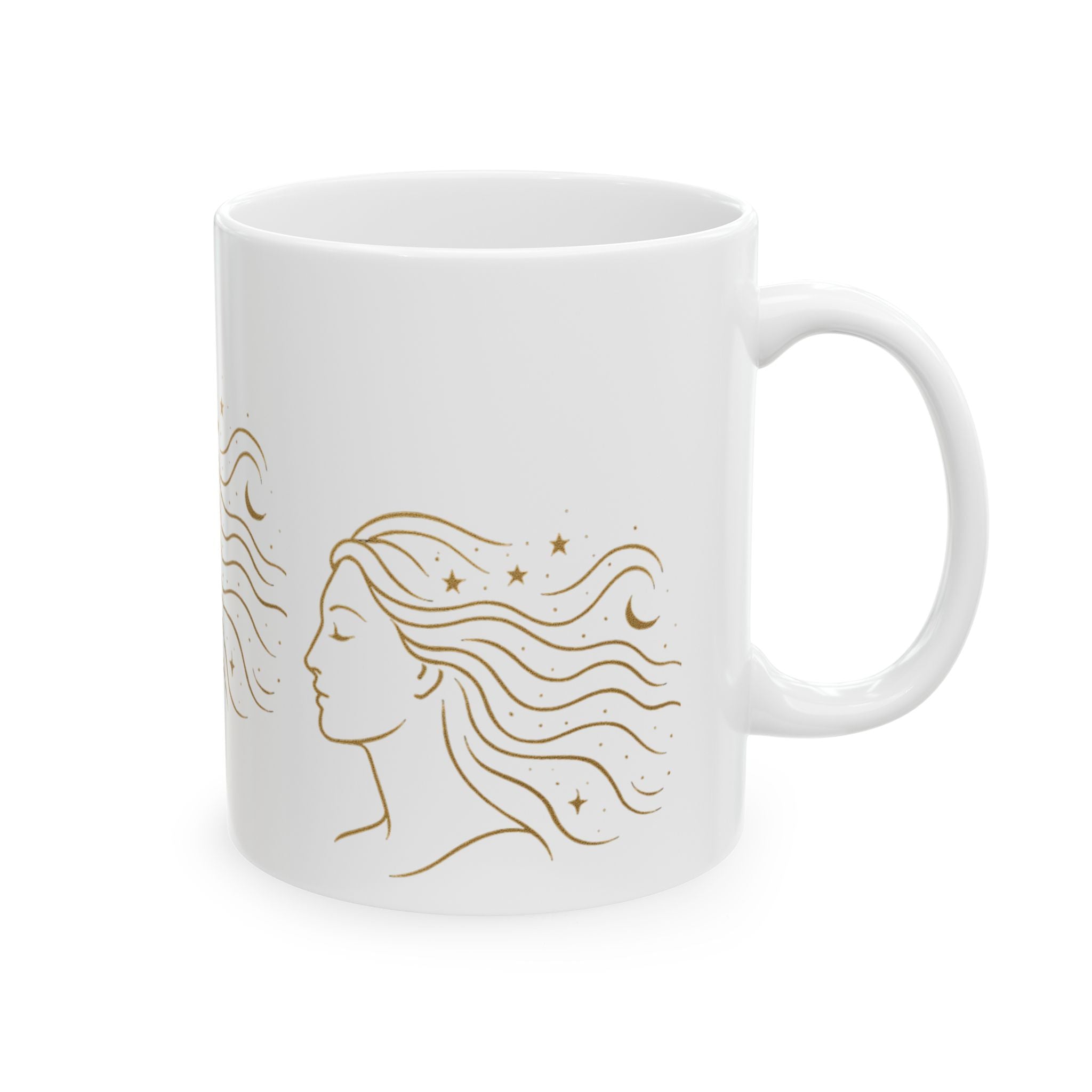 Venus Liberty Celestial Goddess Ceramic Mug